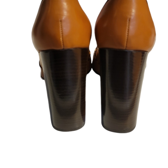 LOUIS VUITTON Caramel Veau Nagoya Shoes SZ 40 - US size 10 - Picture 4 of 7